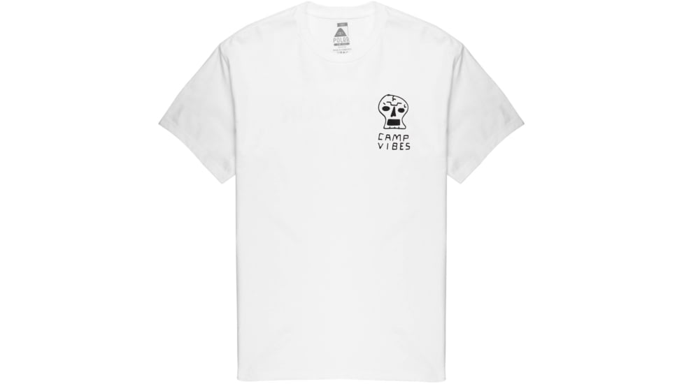 Poler Nowhere T-Shirt, Medium, White, 213APM2006-White-M