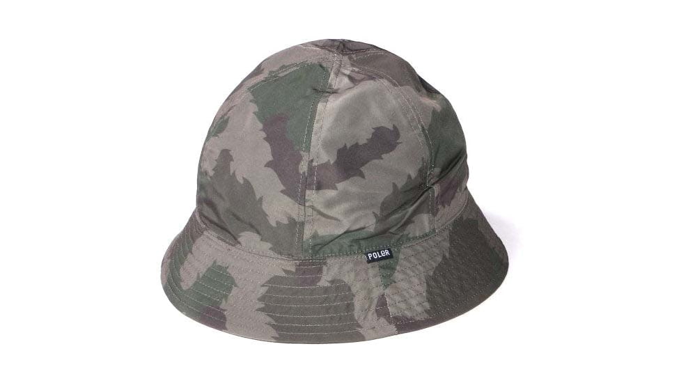 Poler Reversible Drawcord Bell Hat, Black, One Size, 55100321-Black-O/S