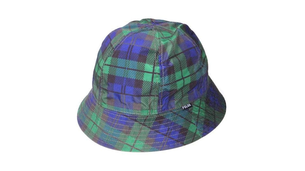 Poler Reversible Drawcord Bell Hat, Navy, One Size, 55100321-Navy-O/S
