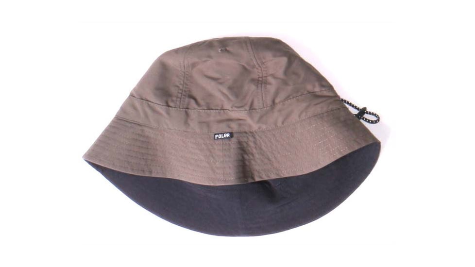 Poler Reversible Drawcord Bell Hat, Olive, One Size, 55100321-Olive-O/S