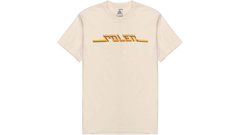 Poler Stripes T-Shirt, Extra Large, Natural, 223APM2007-Natural-XL