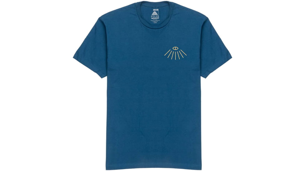 Poler Sunray T-Shirt, Extra Large, Cool Blue, 221APM2009-Cool Blue-XL