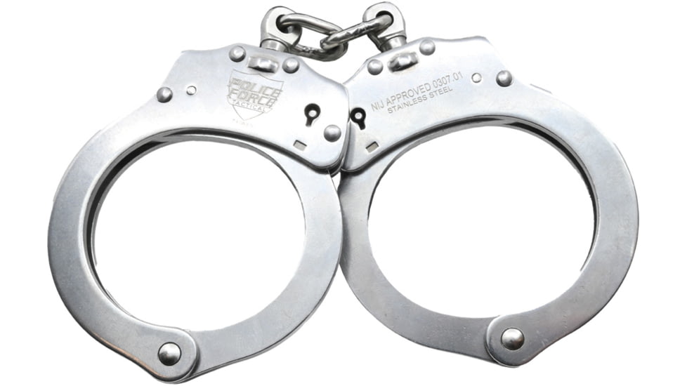 Police Force Tactical Stainless NIJ Handcuffs