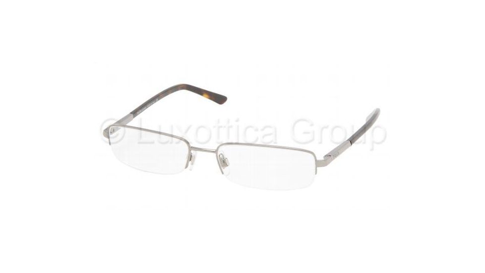 Polo PH1035 SV Prescription Eyeglasses - Matte Gunmetal Frame / 53 mm Prescription Lenses, 9002-5317