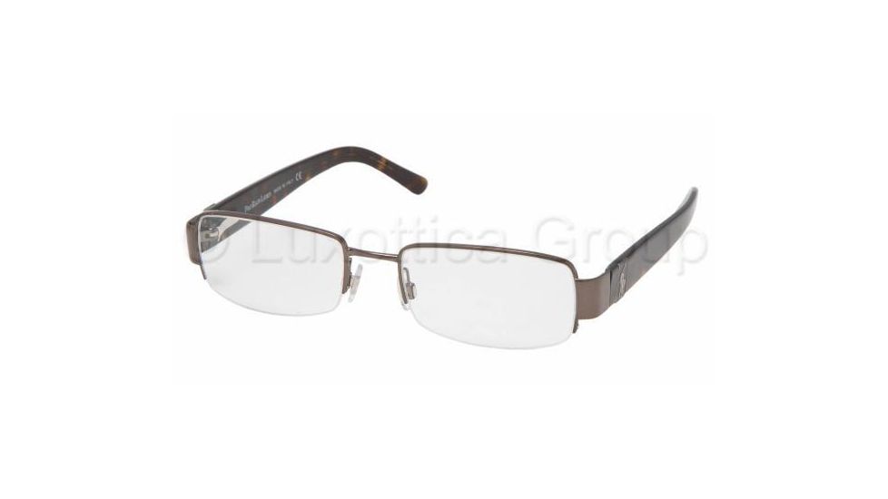 Polo PH1037 Progressive Eyeglasses 9011 Brown Frame / 50 mm Prescription Lenses, 9011-5018, Select Frame Color / Lens Diameter 9011 Brown Frame / 50 mm Prescription Lenses