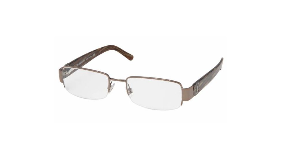Polo PH1037 Progressive Eyeglasses 9015 Brown Frame / 50 mm Prescription Lenses, 9015-5018, Select Frame Color / Lens Diameter 9015 Brown Frame / 50 mm Prescription Lenses