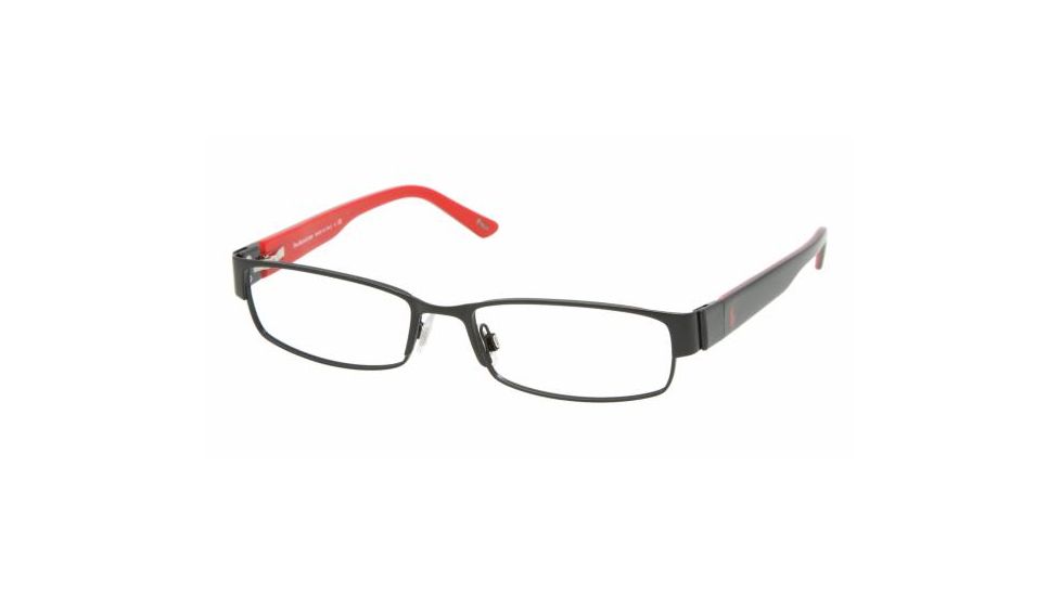 Polo PH1083 SV Prescription Eyeglasses, Matte Black Demo Lens Frame / 54 mm Prescription Lenses, 9038-5417