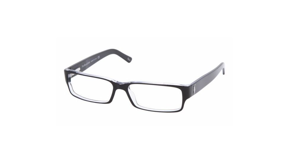 Polo PH2039 Bifocal Eyeglasses Top Black/Crystal Frame / 52 mm Prescription Lenses, 5011-5215, Select Frame Color / Lens Diameter Top Black/Crystal Frame / 52 mm Prescription Lenses