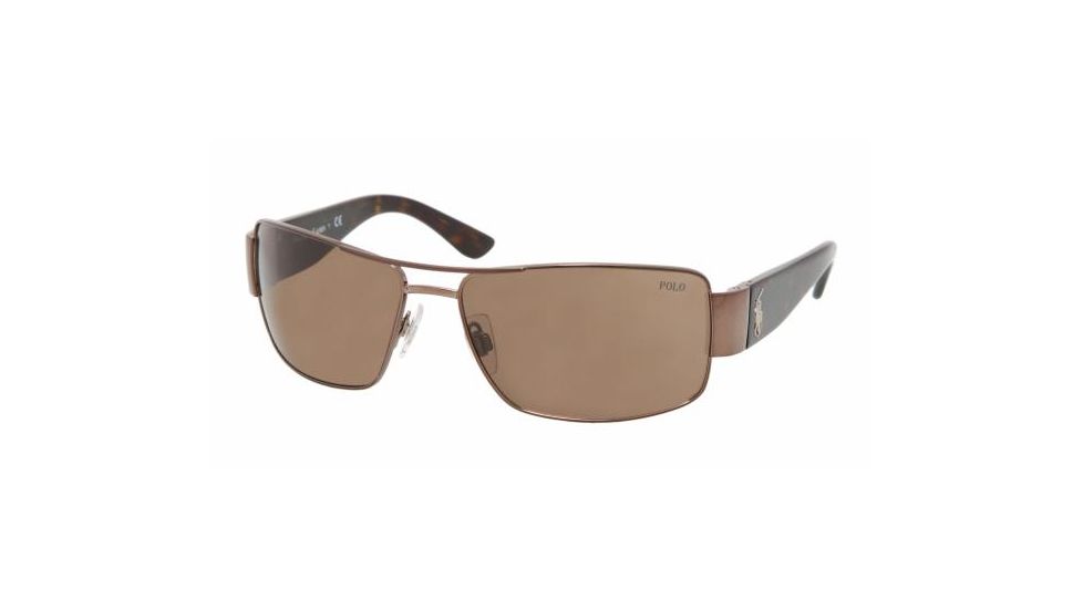 Polo PH3041 Bifocal Prescription Sunglasses PH3041-901373-6416 - Frame Color Brown, Lens Diameter 64 mm