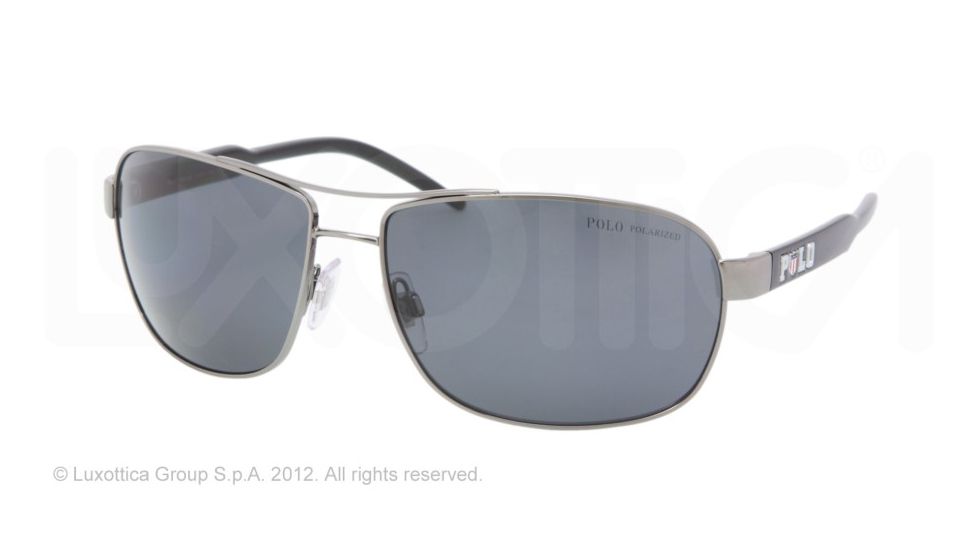 Polo PH3053 Bifocal Prescription Sunglasses PH3053-900281-64 - Lens Diameter 64 mm, Frame Color Gunmetal