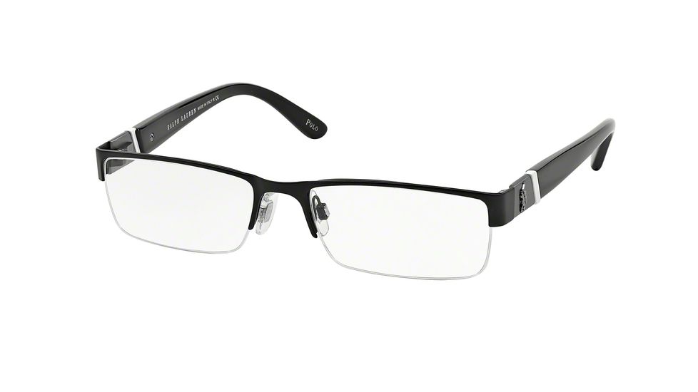 Polo PH1117 Progressive Prescription Eyeglasses 9119-54 - Matte Blue Frame