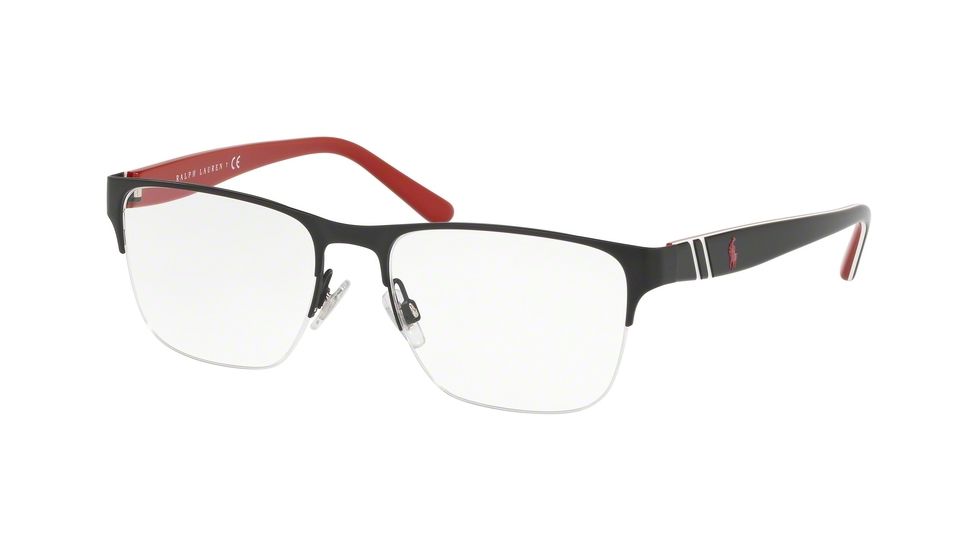 Polo PH1191 Bifocal Prescription Eyeglasses, 53mm, Matte Black, PH1191-9038-53-BI