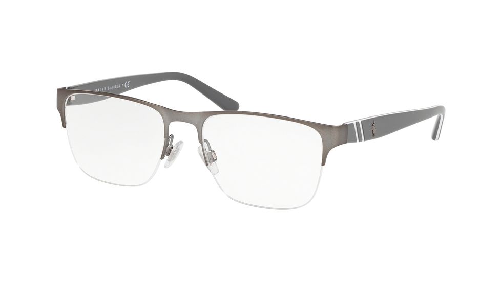 Polo PH1191 Bifocal Prescription Eyeglasses, 53mm, Mat Gunmetal, PH1191-9050-53-BI
