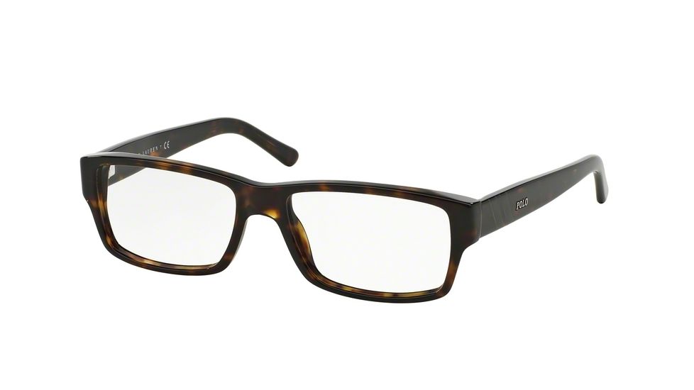 Polo PH2085 Bifocal Prescription Eyeglasses 5003-54 - Shiny Dark Havana Frame