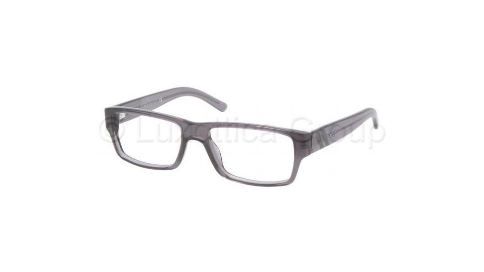 Polo PH2085 Bifocal Prescription Eyeglasses 5195-5216 - Dark Gray Transparent Frame