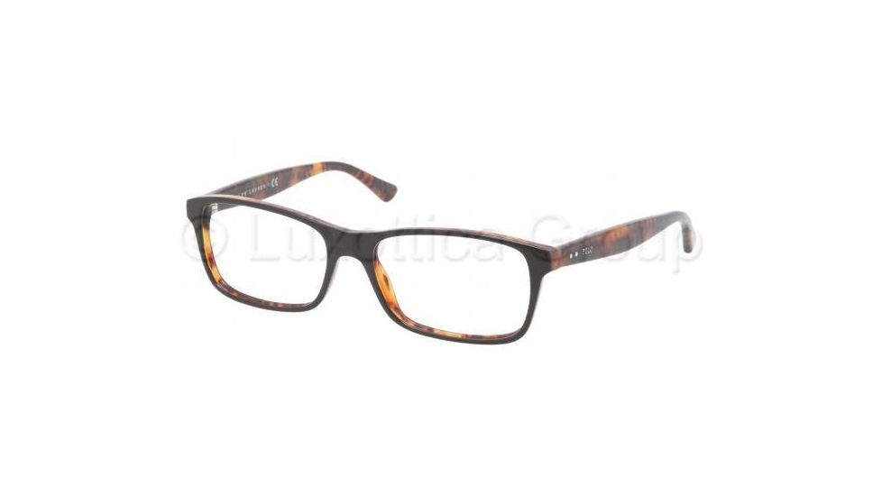 Polo PH2094 Bifocal Prescription Eyeglasses 5383-5316 - Top Black On Tortoise Frame, Demo Lens Lenses