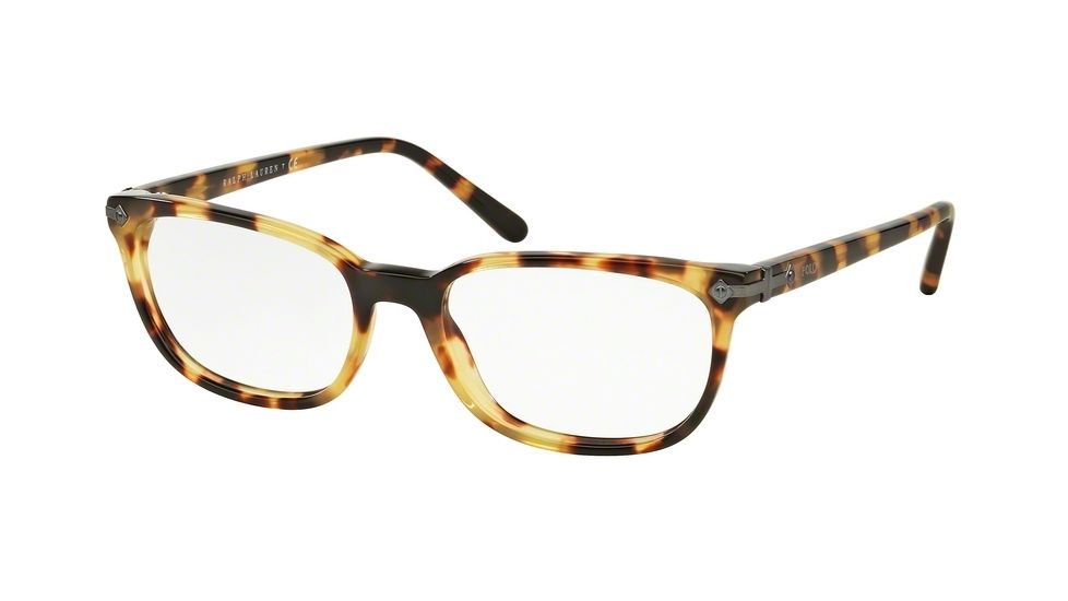 Polo PH2149 Single Vision Prescription Eyeglasses 5004-52 - Shiny Spotty Tortoise Frame
