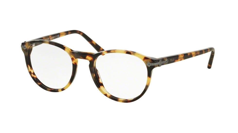 Polo PH2150 Progressive Prescription Eyeglasses 5004-47 - Shiny Spotty Tortoise Frame