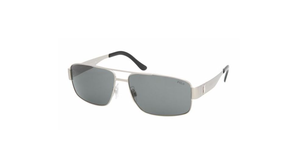 Polo Sport PH3054 #910487 - Brushed Silver Gray Frame