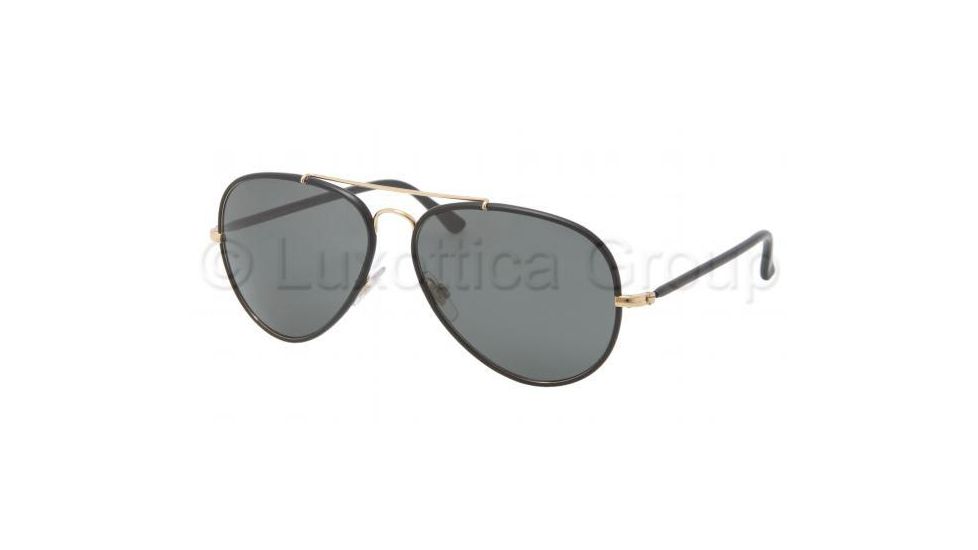 Polo PH3058JM Sunglasses 900487-5814 - Shiny Gold Frame, Gray Lenses