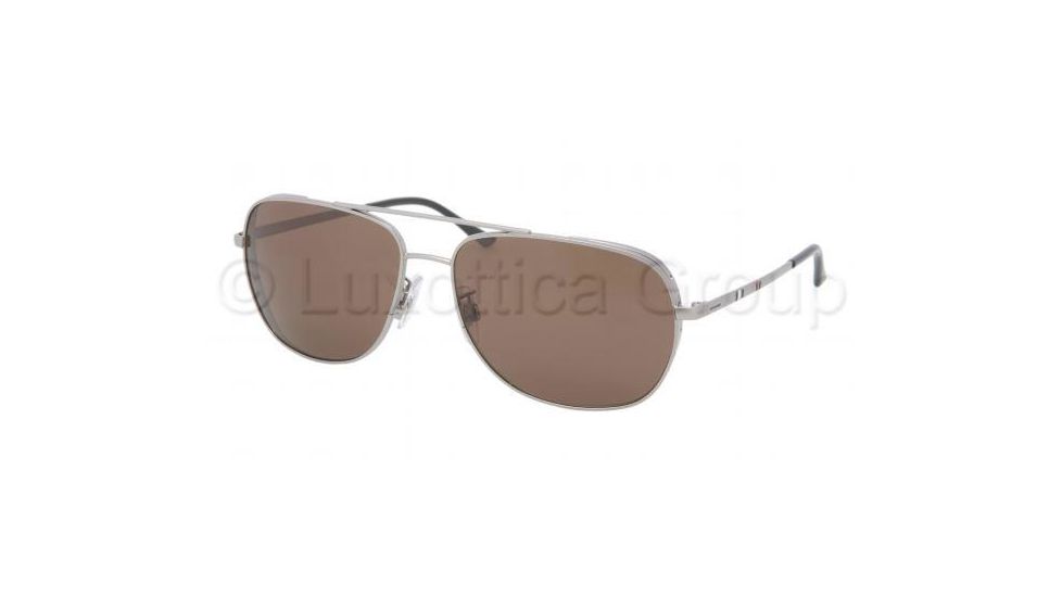 Polo PH3059 Progressive Prescription Sunglasses PH3059-916373-6015 - Lens Diameter 60 mm, Frame Color Metallic Gray