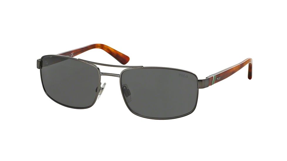 Polo PH3086 Bifocal Prescription Sunglasses PH3086-926687-58 - Lens Diameter 58 mm, Frame Color Semi Shiny Gunmetal