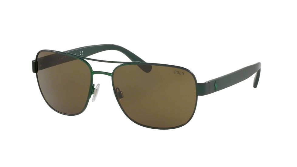 Polo PH3101 Progressive Prescription Sunglasses PH3101-900573-60 - Lens Diameter 60 mm, Frame Color Matte Military Green