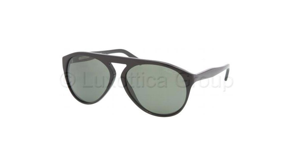 Polo PH4056P Sunglasses 500152-5814 - Shiny Black Crystal Green