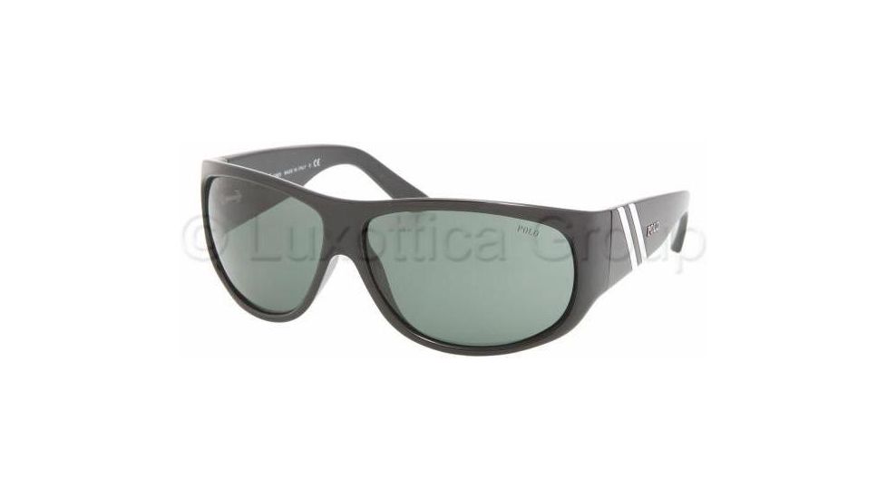 Polo PH4057 Single Vision Prescription Sunglasses PH4057-500171-6512 - Lens Diameter 65 mm, Frame Color Shiny Black