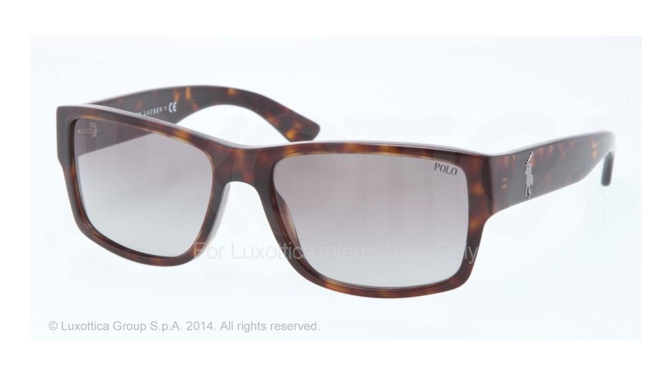 Polo PH4061 Progressive Prescription Sunglasses PH4061-500311-57 - Lens Diameter 57 mm, Frame Color Dark Havana