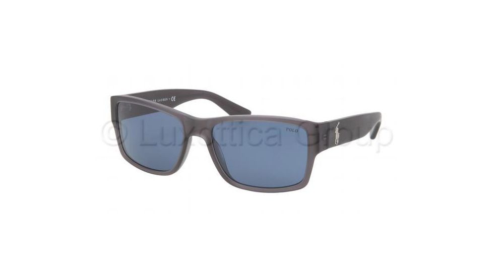 Polo PH4061 Progressive Prescription Sunglasses PH4061-519580-5717 - Lens Diameter 57 mm, Frame Color Matte Grey