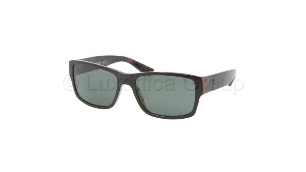 Polo PH4061 Progressive Prescription Sunglasses PH4061-526071-5717 - Lens Diameter 57 mm, Frame Color Top Black / Havana