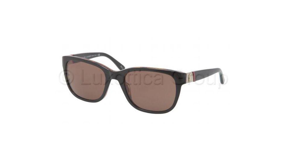 Polo PH4066 Sunglasses 526073-5520 - Top Black / Havana Frame, Brown Lenses