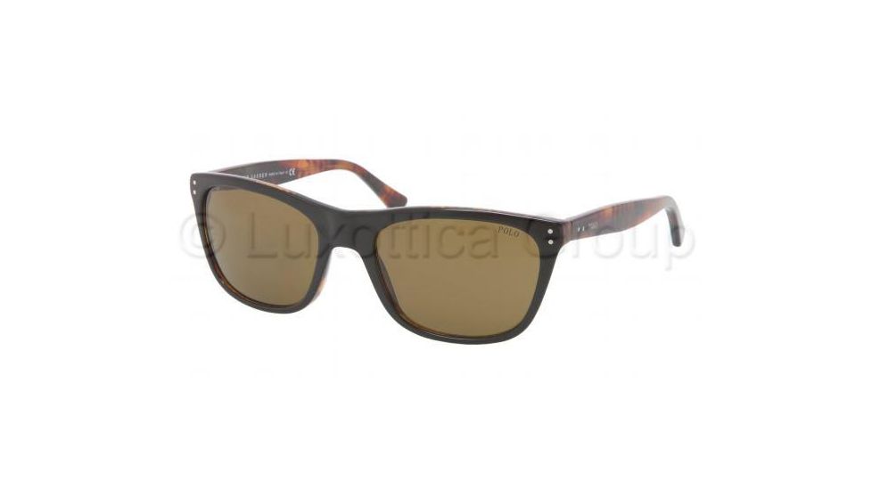 Polo PH4071 Bifocal Prescription Sunglasses PH4071-538373-5519 - Lens Diameter 55 mm, Frame Color Top Black On Havana