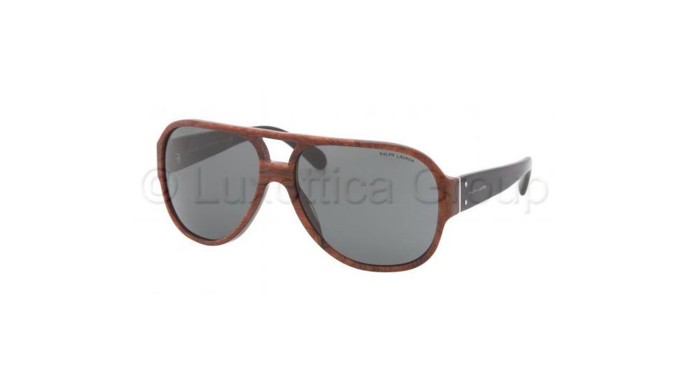 Polo PH4073 Sunglasses 539987-6115 - Root Effect Vintage Frame, Grey Lenses