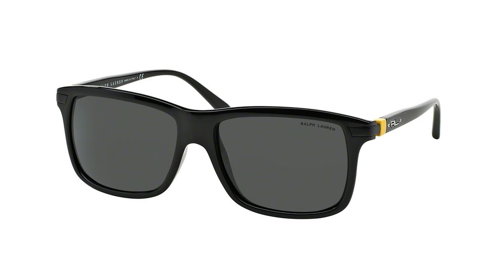 Polo PH4084 Progressive Prescription Sunglasses PH4084-500187-56 - Lens Diameter 56 mm, Frame Color Shiny Black