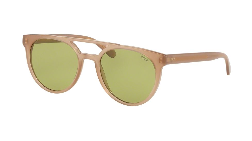 Polo PH4134 Sunglasses 5538/2-53 - Kaki Frame, Light Olive Lenses