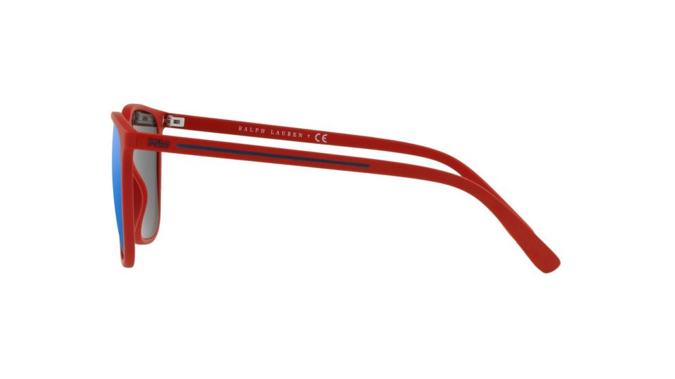 Polo PH4143 Progressive Prescription Sunglasses, 57mm, Rubber Red, PH4143-511255-57-PRO