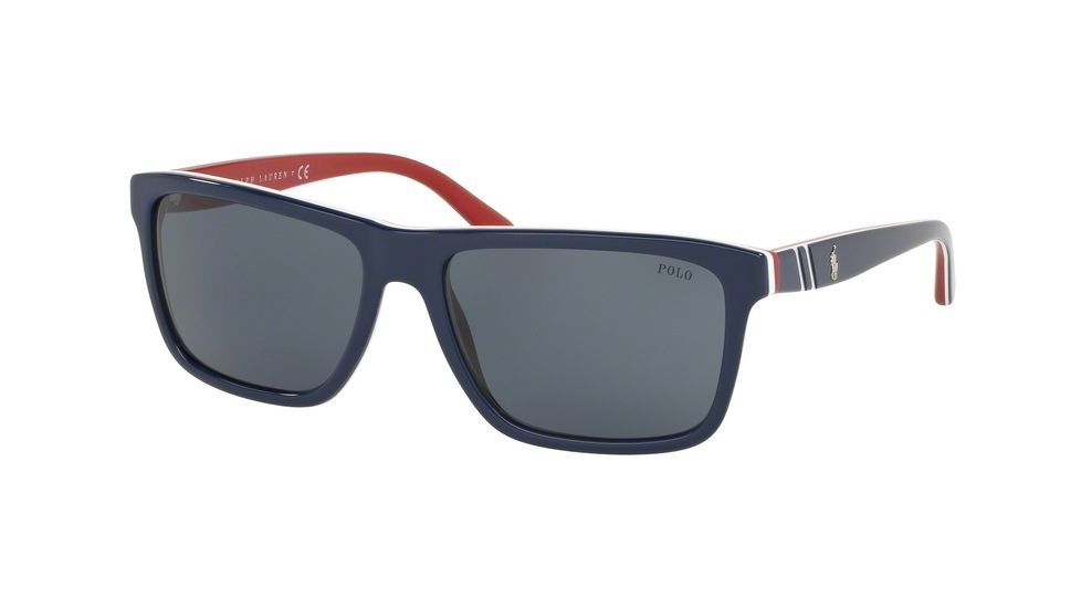 Polo PH4153 Sunglasses 566787-58 - , Grey-blue Lenses