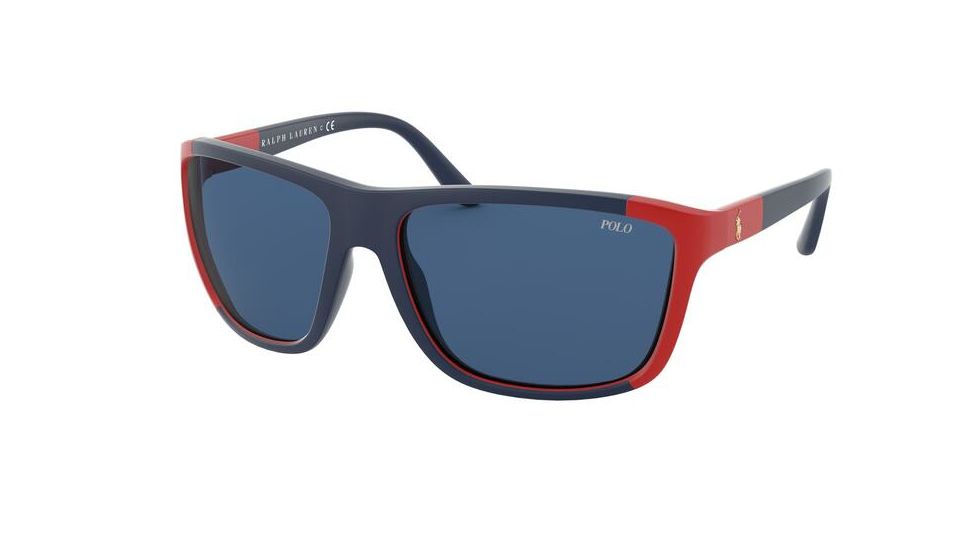 Polo PH4155 Sunglasses 580980-62 - , Dark Blue Lenses