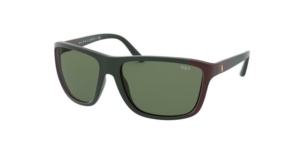 Polo PH4155 Sunglasses 581171-62 - , Green Lenses