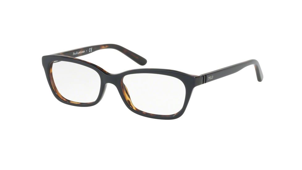 Polo PP8527 Bifocal Prescription Eyeglasses 1635-47 - Black Tortoise Frame