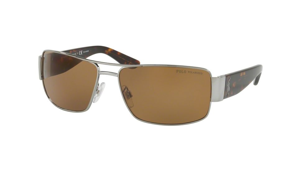 Polo PH3041 Bifocal Prescription Sunglasses PH3041-900283-64 - Lens Diameter 64 mm, Frame Color Gunmetal