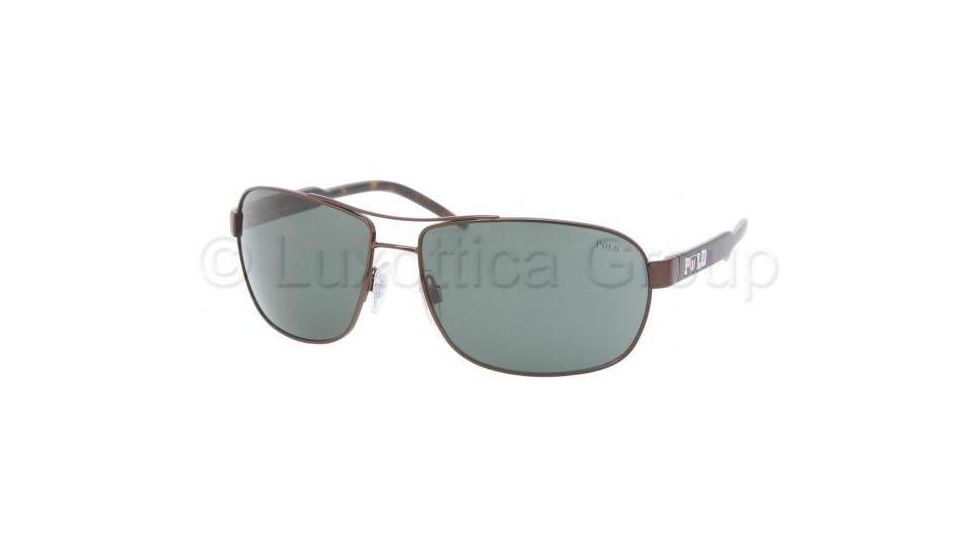 Polo PH3053 Bifocal Prescription Sunglasses PH3053-901371-6415 - Lens Diameter 64 mm, Frame Color Brown