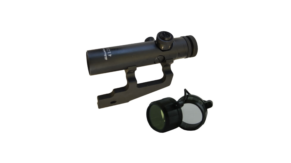 Poly Technologies Ultralux 4-Power Scope Integral See-Thru Mount, Black, 500-023