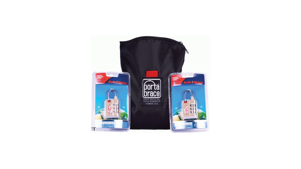 Porta Brace 2 TSA Locks and Padded Stuff Sack TSA-SET