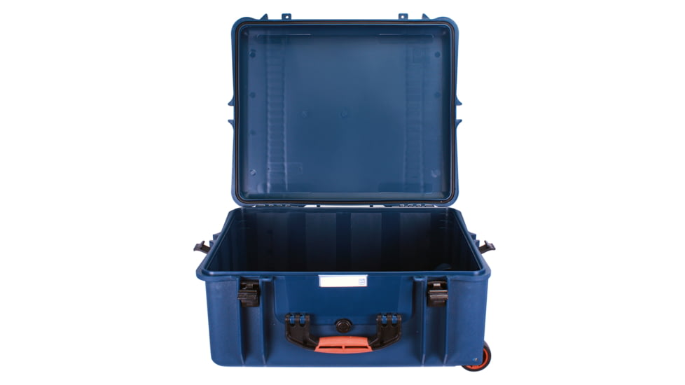 Porta Brace PB-2750F Wheeled Superlite Vault Hard Case,Blue,21x18x9in w/Foam/Backpack PB-2750BKF
