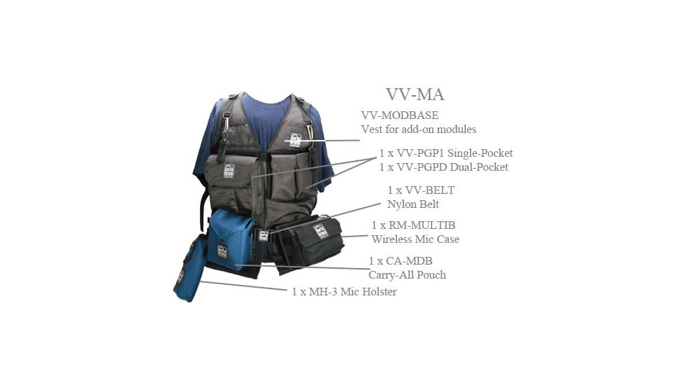 Porta Brace Video Vest Audio Module VV-MA