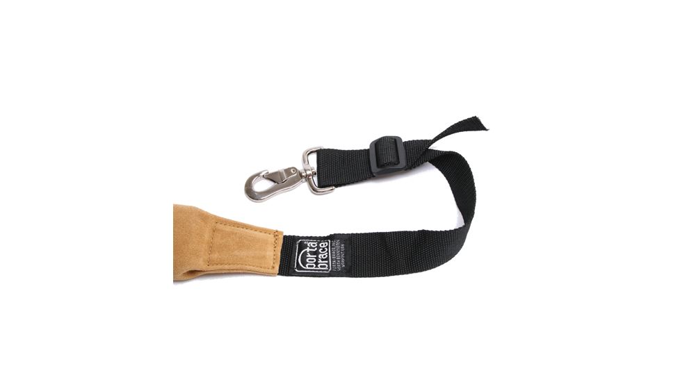 Porta Brace 48inch Suede Shoulder Strap with Metal Clips