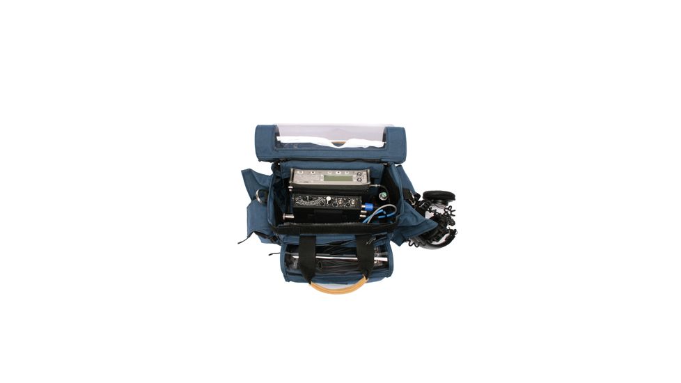 PortaBrace AO-1.5X Audio Organizer Case - Blue